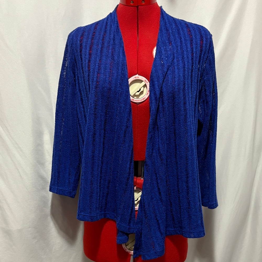 Tanjay Deep Blue Womens Open Cardigan XS269